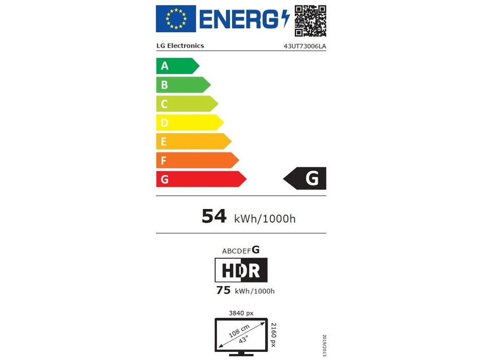Televisão LG 43" Direct Led 4K UHD