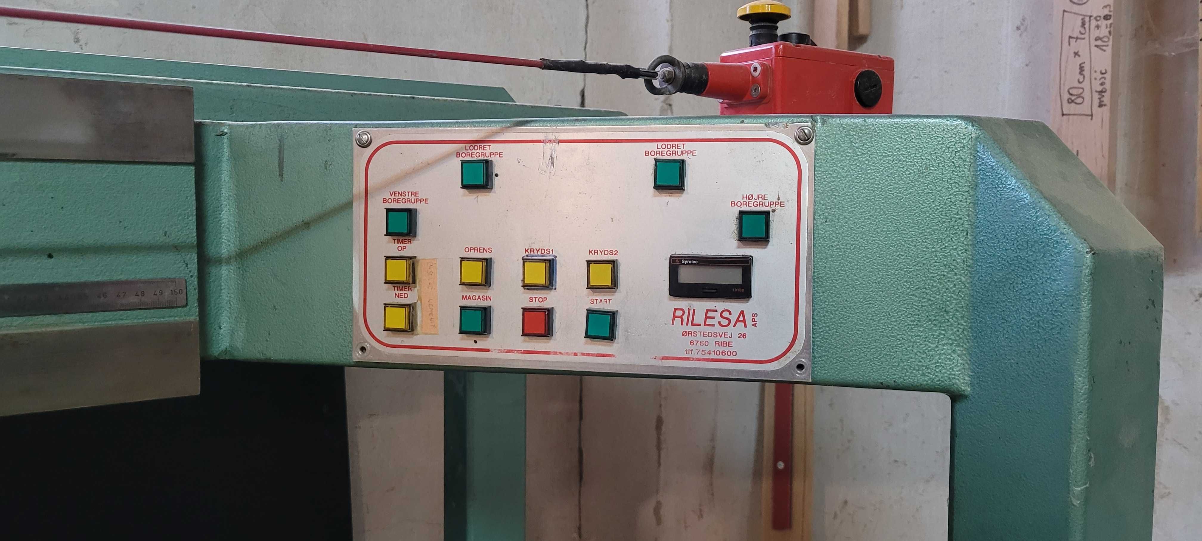 Wiertarka wielowrzecionowa Rilesa VLG 1304 magazynek, nie Scm Comec