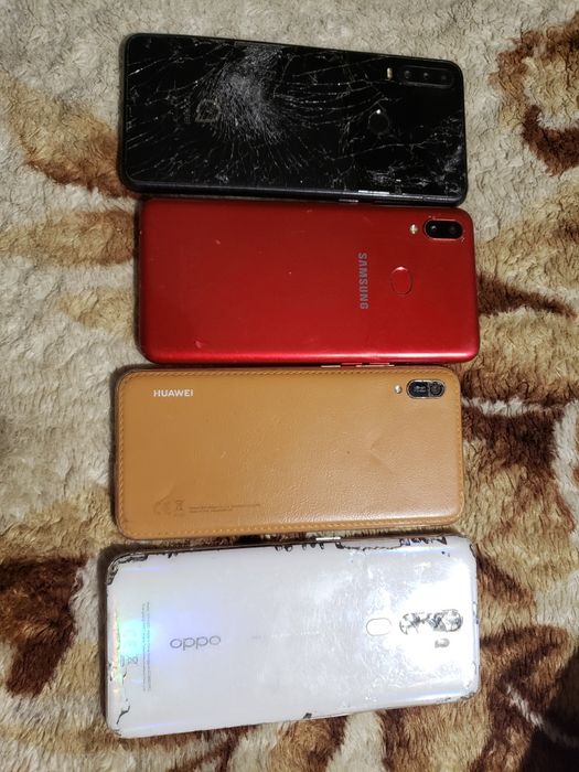 Samsung A 10S  2/32, Huawei Y6,OPPO A5, alcatel 1se 2/32