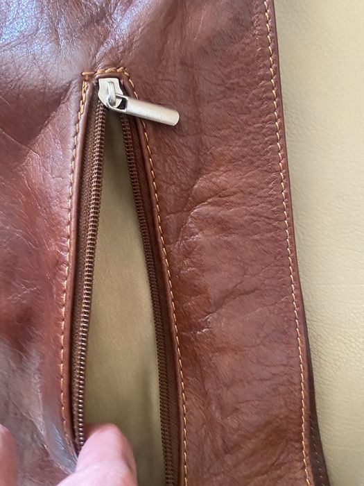 Wloska torebka skorzana