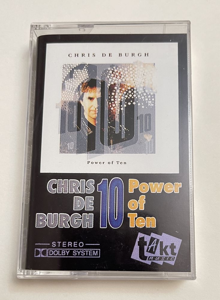 Chris De Burgh Power of ten kaseta magnetofonowa audio