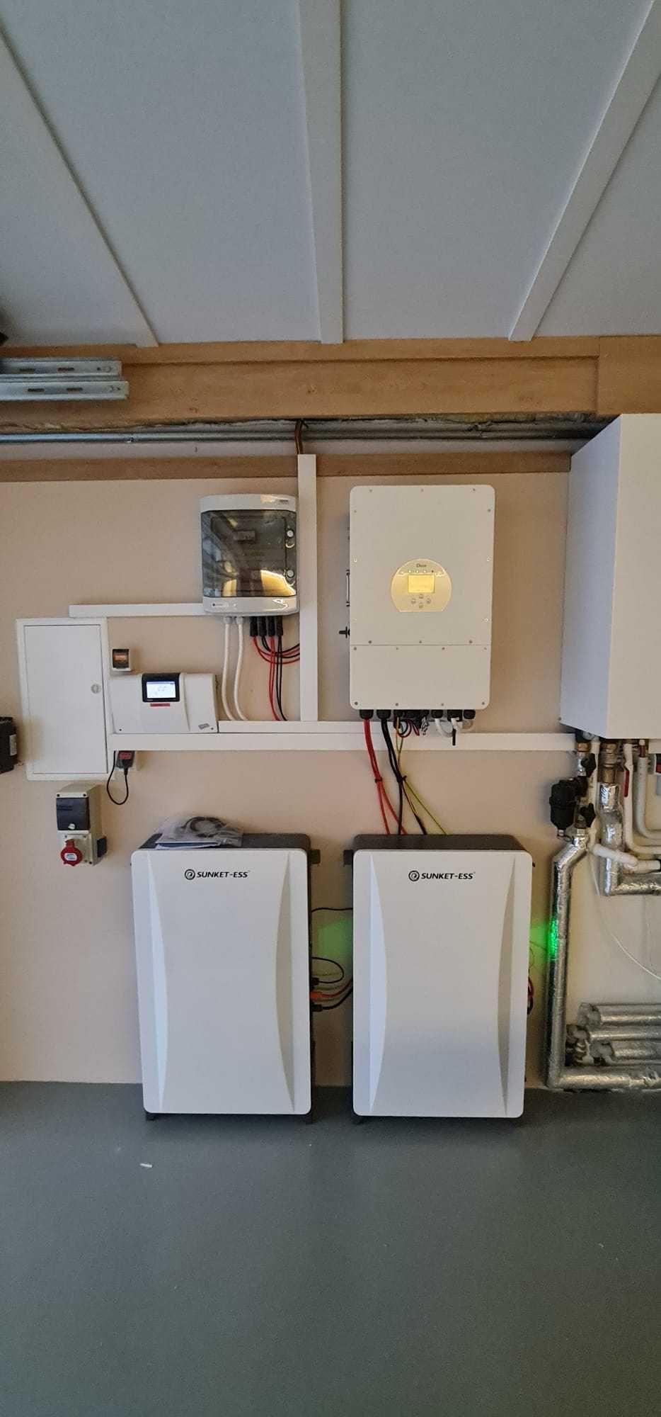Instalacja Fotowoltaiczna 10KW /MAGAZYN ENERGI 15 KWH DEYE-LIMIT
