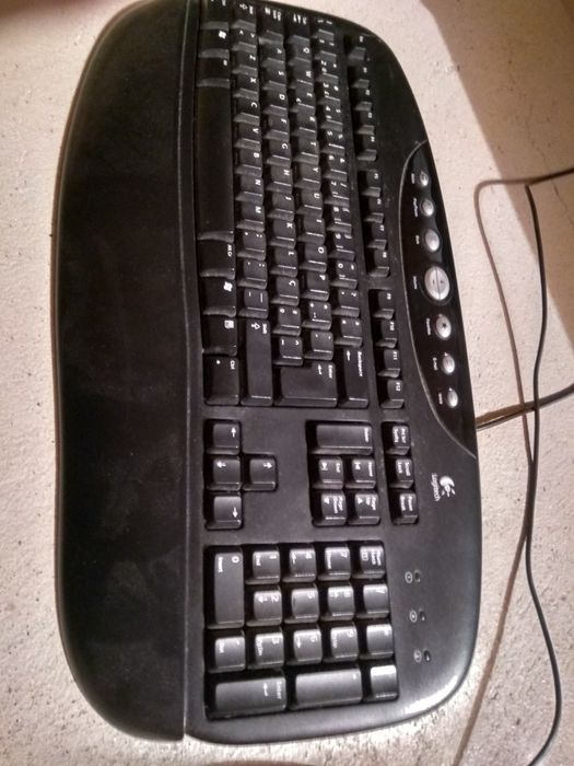 Rato e teclado logitech ps2