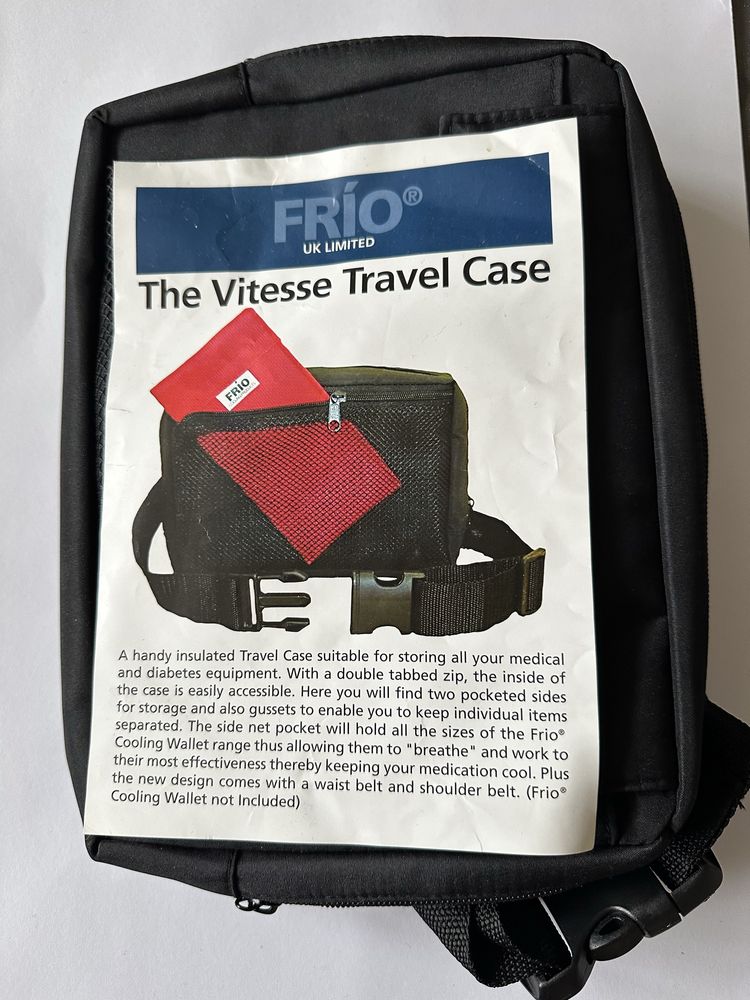 Czarne FRÍO® torba podróżna Vitesse