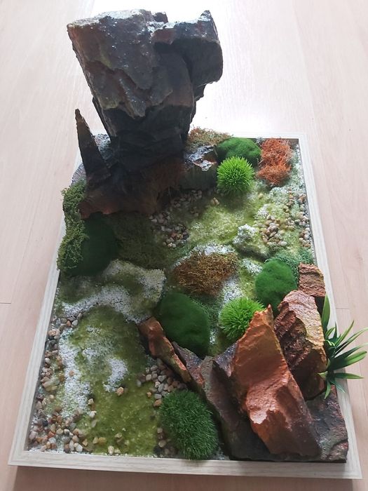 Panel dekoracyjny, imitacja kamienia.