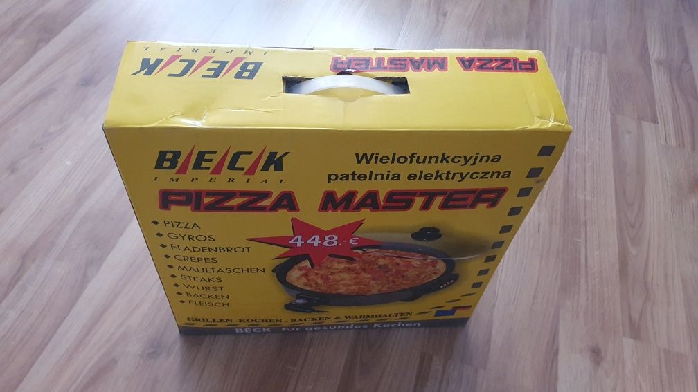 Wielofunkcyjna patelnia elektryczna Pizza Master Beck