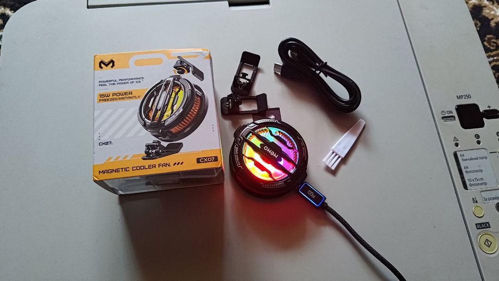 ‼️4 пари напаличників в подарунок ‼️Memo cx 07 охолодження для телефон