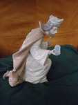 Figira ceramiczna Króla Melchiora z manufaktury Noa by Lladro