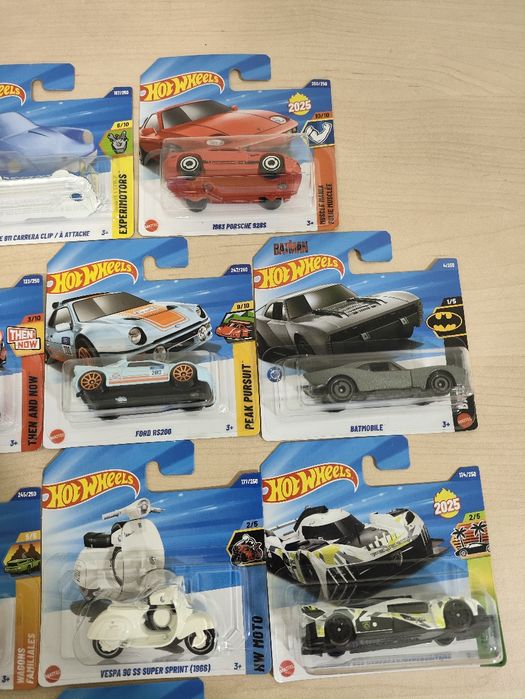 Hot wheels novos na embalagem original