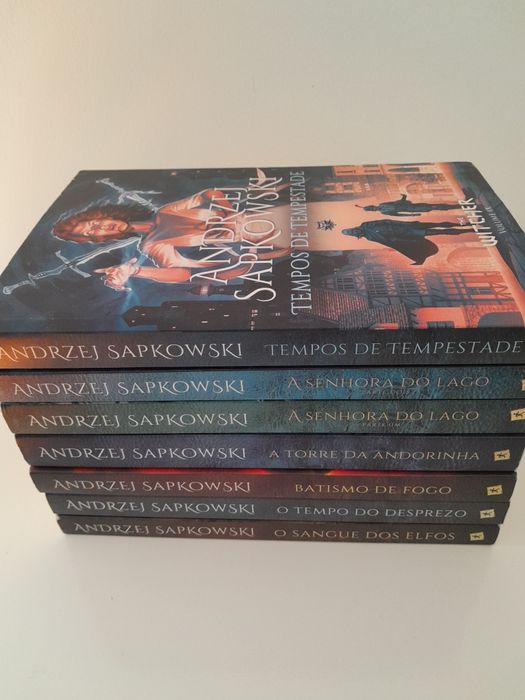 Livros série The Witcher