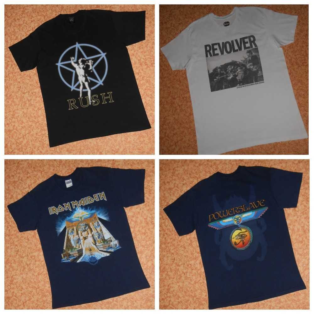 Футболки Ramones Nirvana Kiss Iron Maiden Def Leppard Joy Division ін