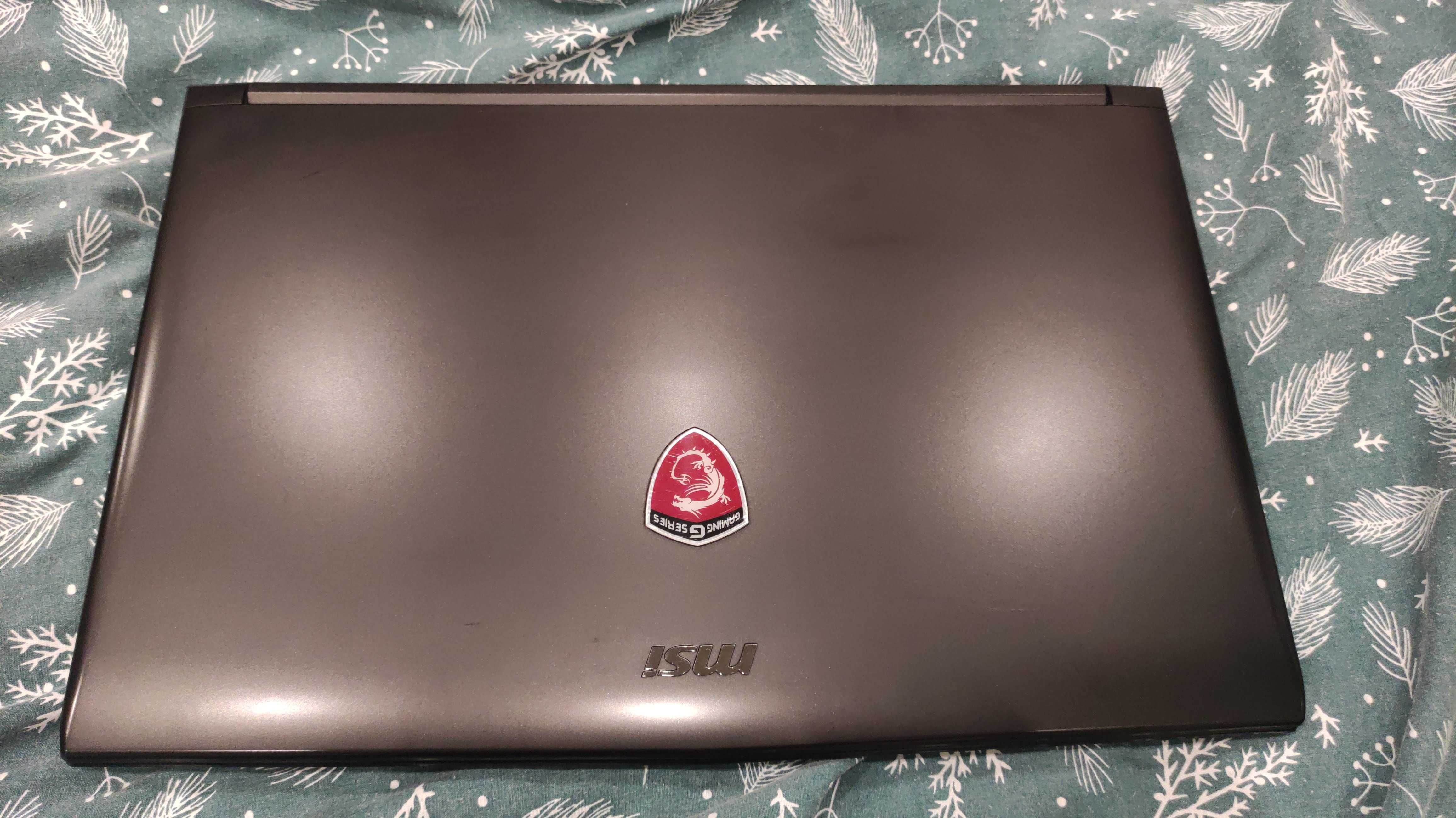 Sprzedam laptop MSI GL62 6QF – i7, SSD + HDD, GTX960M