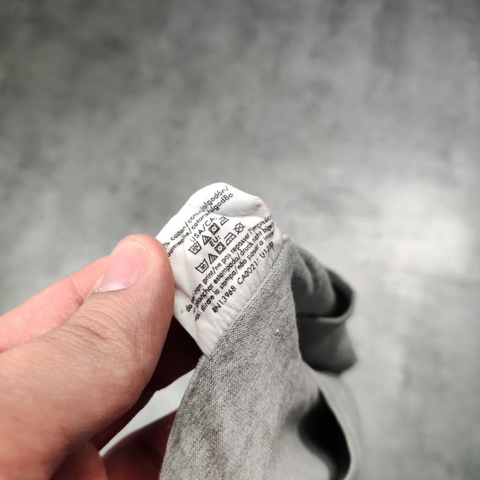 MĘSKA Koszulka Klasyczna Elegancka Calvin Klein Jeans Szara Basic Logo