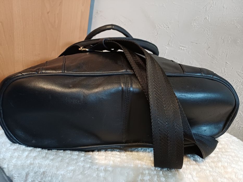 Большая сумка натуральная кожа