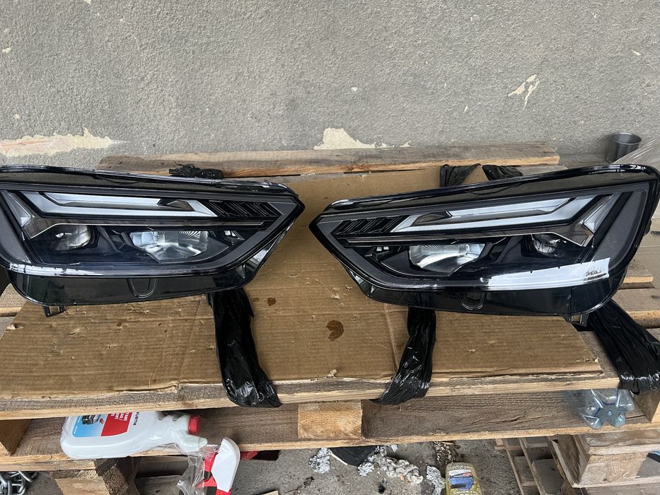 Фари AUDI Q5 80А full led оригінал Европа ФУЛ ЛЕД Рестайлінг