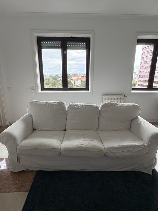 Sofa Ektorp Ikea branco