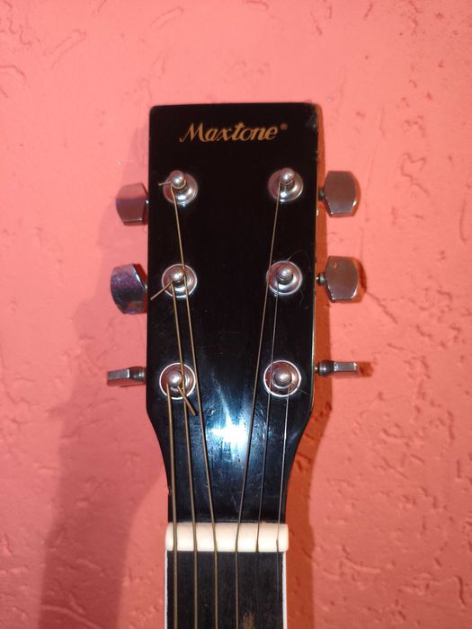Акустична Гітара Maxtone WGC-4010G/BK + чохол