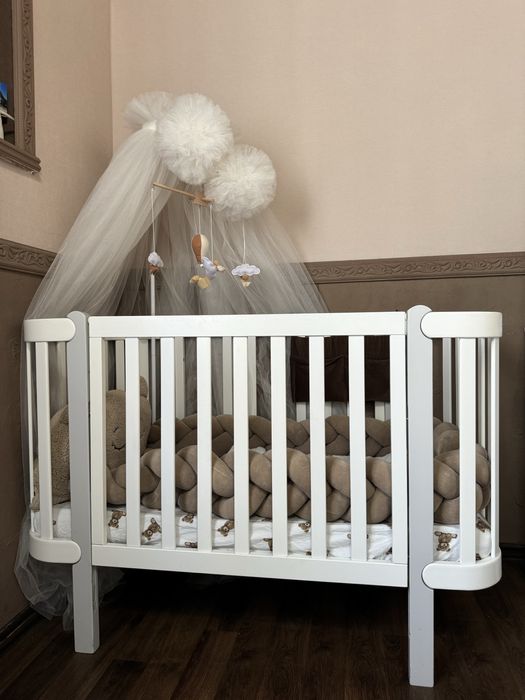 Дитяча кроватка Верес з маятником