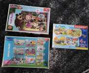 Puzzle 3-4 latka trzy opakowania