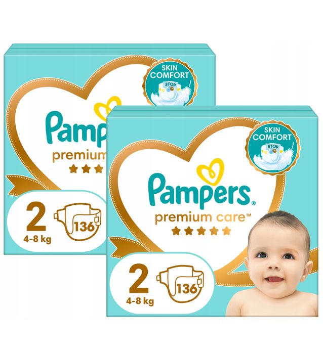Pampersy premium care 2