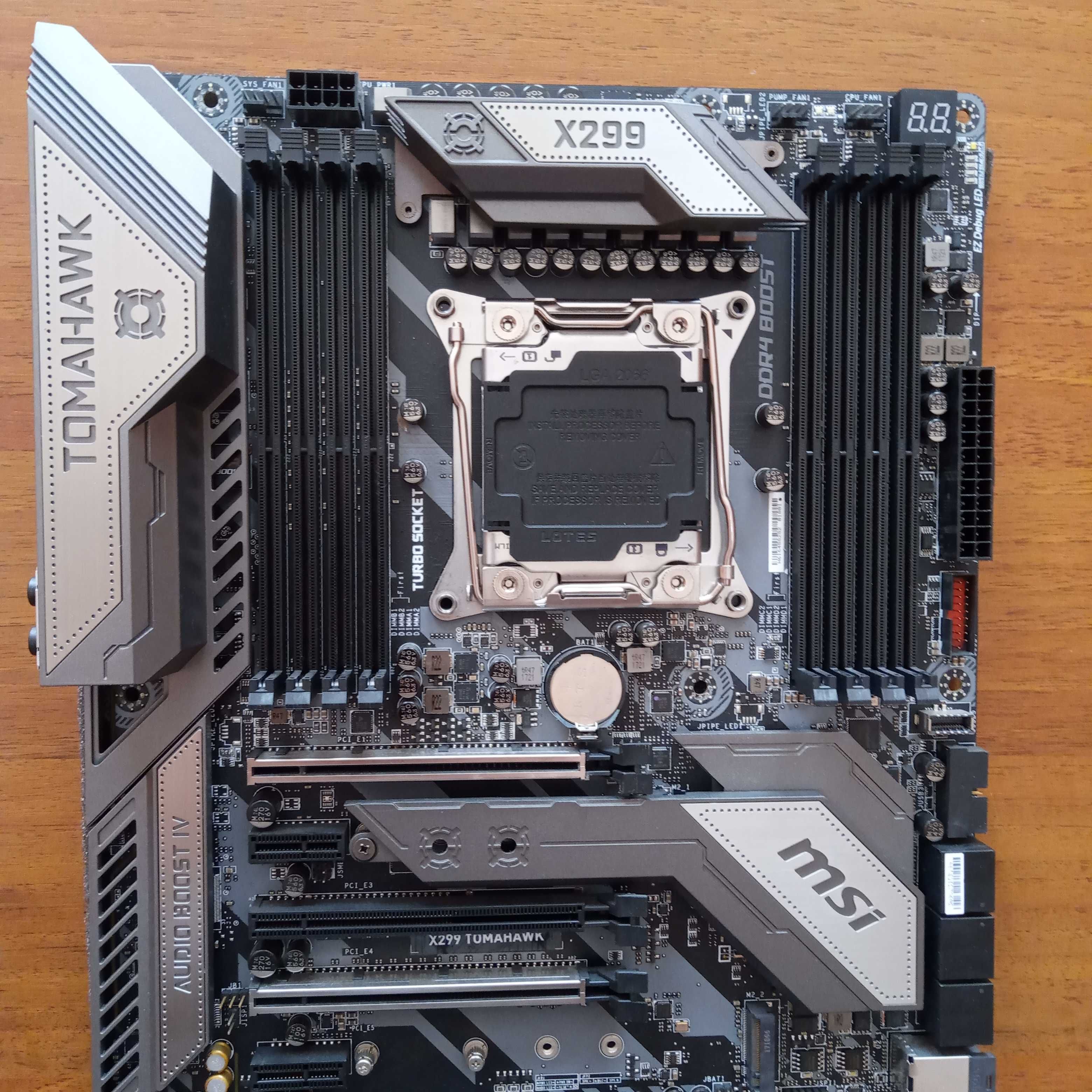 Arsenal Gaming- Tomahawk x299, LGA2066, DDR4, Intel.