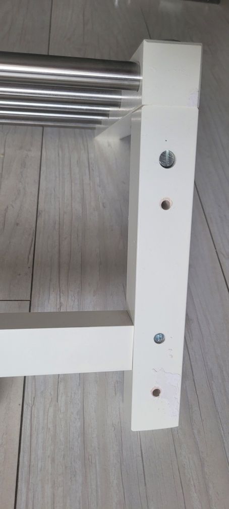 Ikea Tjusig półka wieszak na kapelusze kurtki do przedpokoju