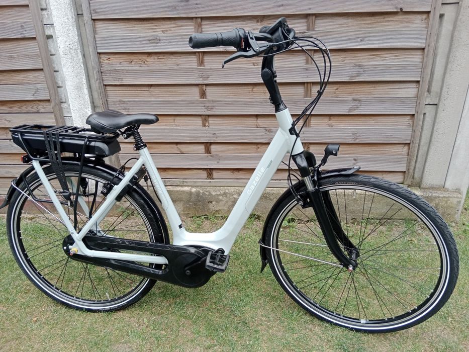 Rower elektryczny Gazella Orange C7+.Zadbany jak NOWY.