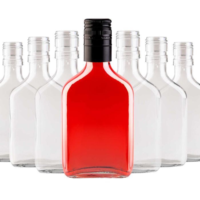 50x butelki RETRO piersiówki 200 ml na nalewki koniak bimber