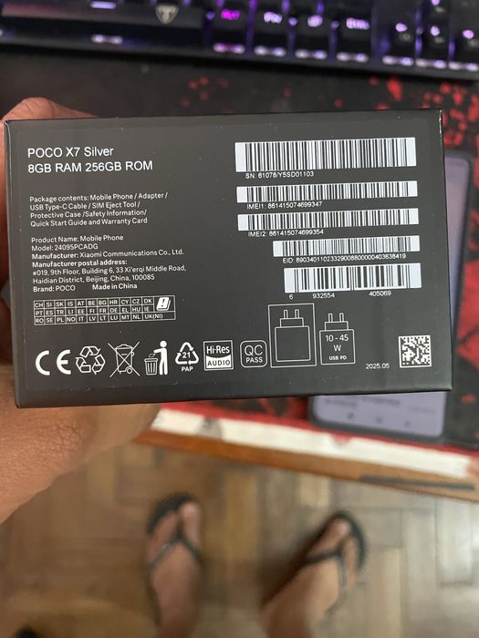 Poco x7 sem fatura