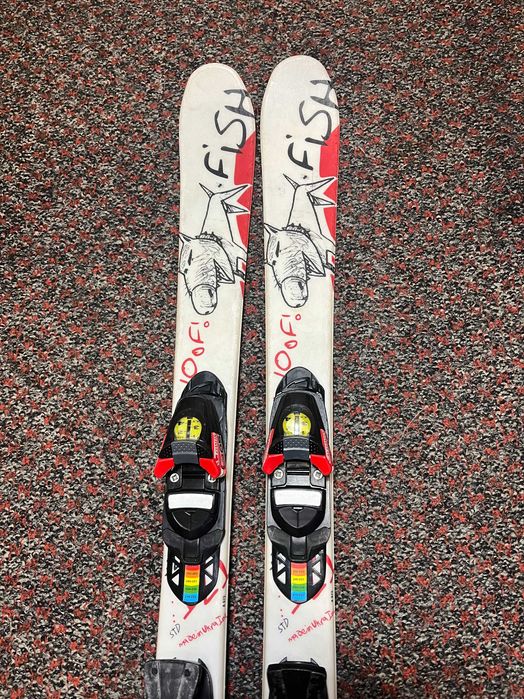 Продам дитячі лижі Salomon і лижні черевика Rossignol Fun Girl J3