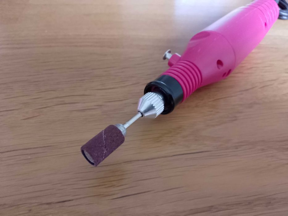 FREZARKA DO PAZNOKCI MANICURE pedicure + FREZY zestaw super sprawa kos