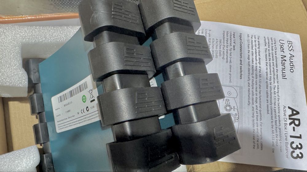 Дібокс BSS AR-133, dibox, direct box, di-box