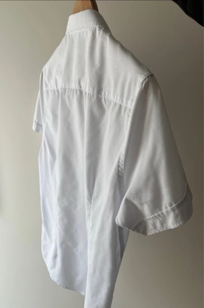 Camisa manga curta branca