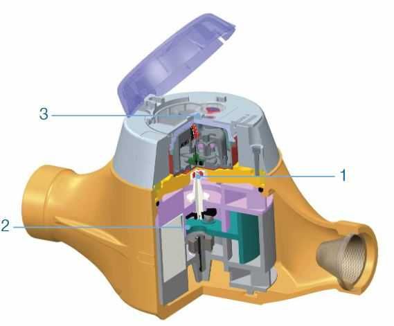 Contador para água potável Aquadis+ DN40 1.1/2"