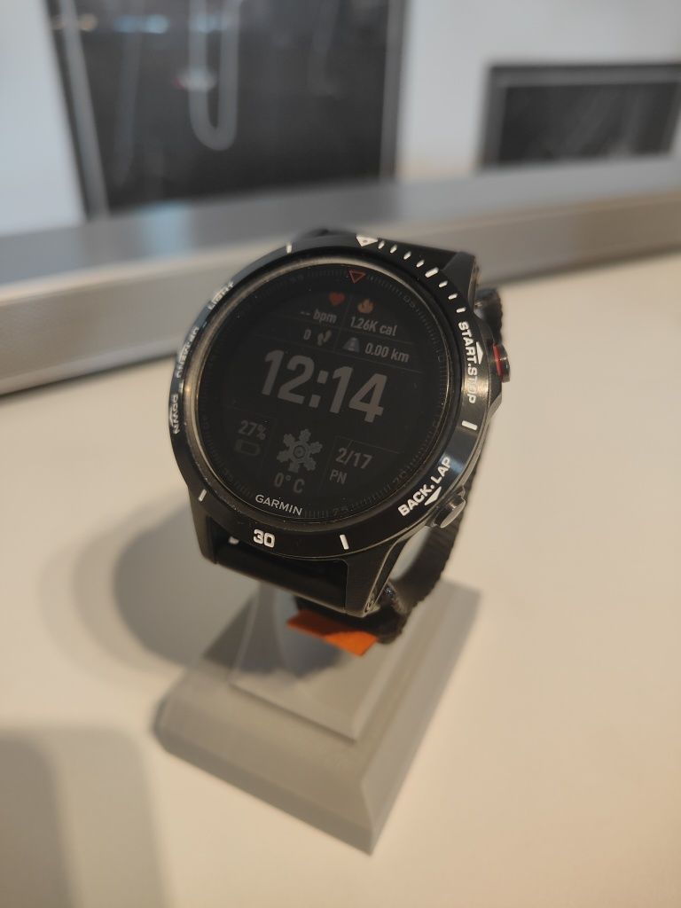 Zegarek/smartwach Garmin Fenix 5 plus 19 pasków, 2 szkła, bazel,