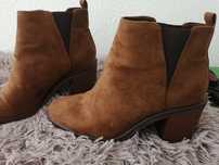 Botas stradivarius pele