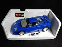 Burago 1:18 - Bugatti EB 110 de 1991, caixa original - made in Italy