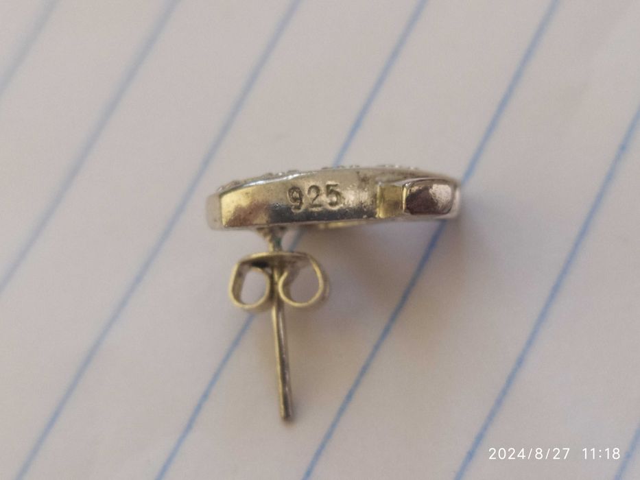 Серьги серебряные 925