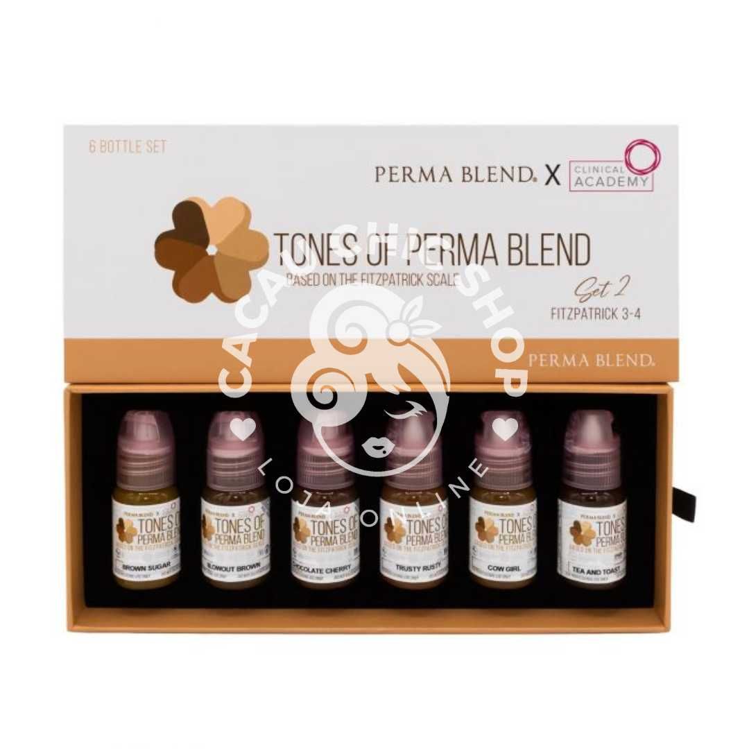 Kit Perma Blend Fitzpatrick - 6 Pigmentos - Pigmentos