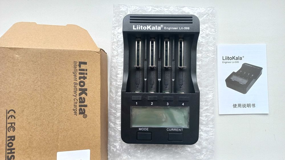 Зарядка Litokala lii 500 li-ion Ni-Cd Power Bank