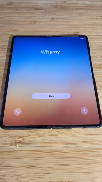 Samsung Galaxy Z Fold5 256GB czarny – stan idealny, z etui i folią