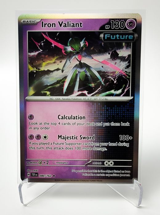 Iron Valiant 080/162 holo karta pokemon Temporal Forces