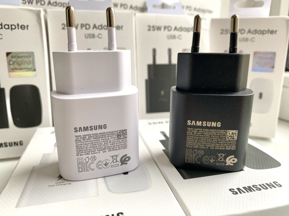 Вʼєтнам.‼️Блок швидкої зарядки Samsung 25w  быстрая зарядка