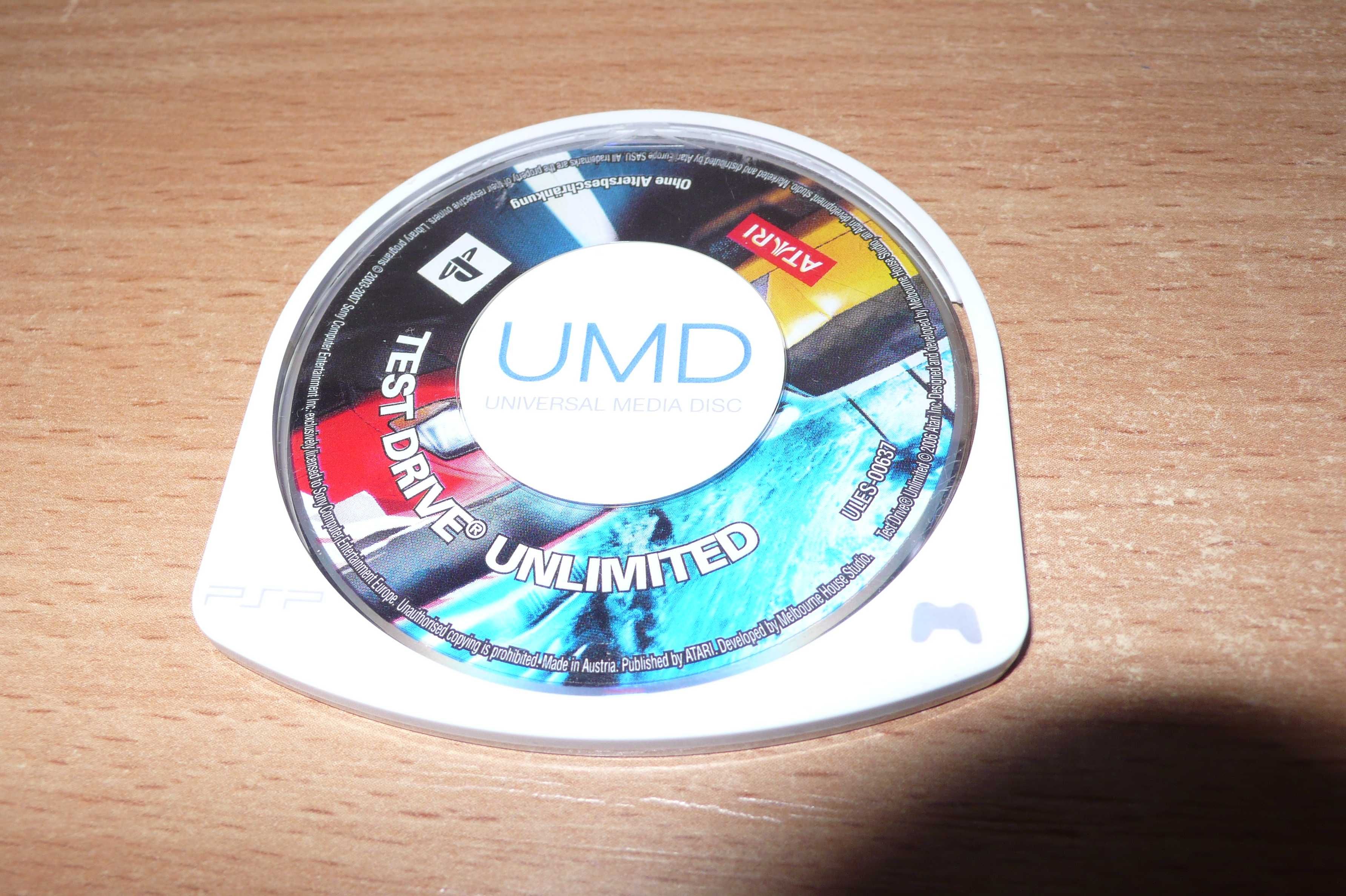 Gra do Sony PSP Test Drive Unlimited