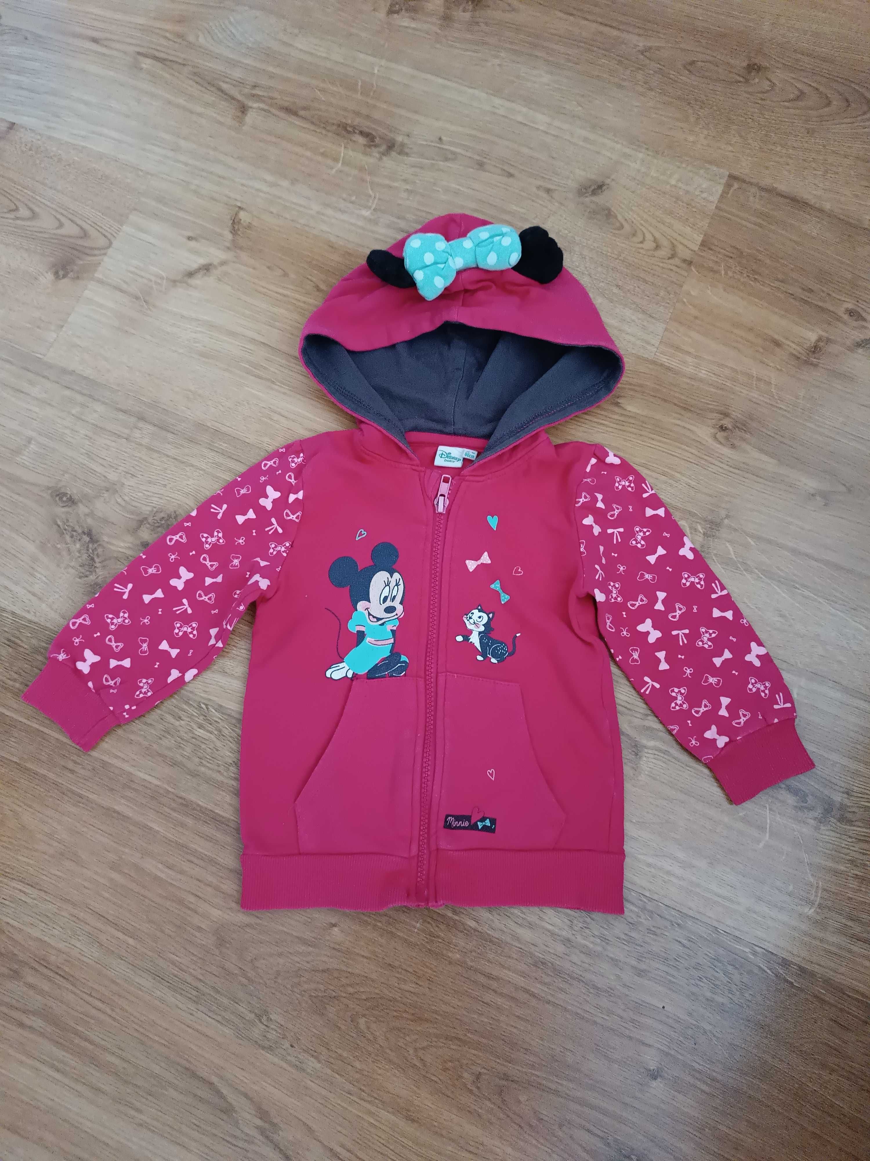 Bluza dziewczęca Disney rozmiar 86+gratisy.