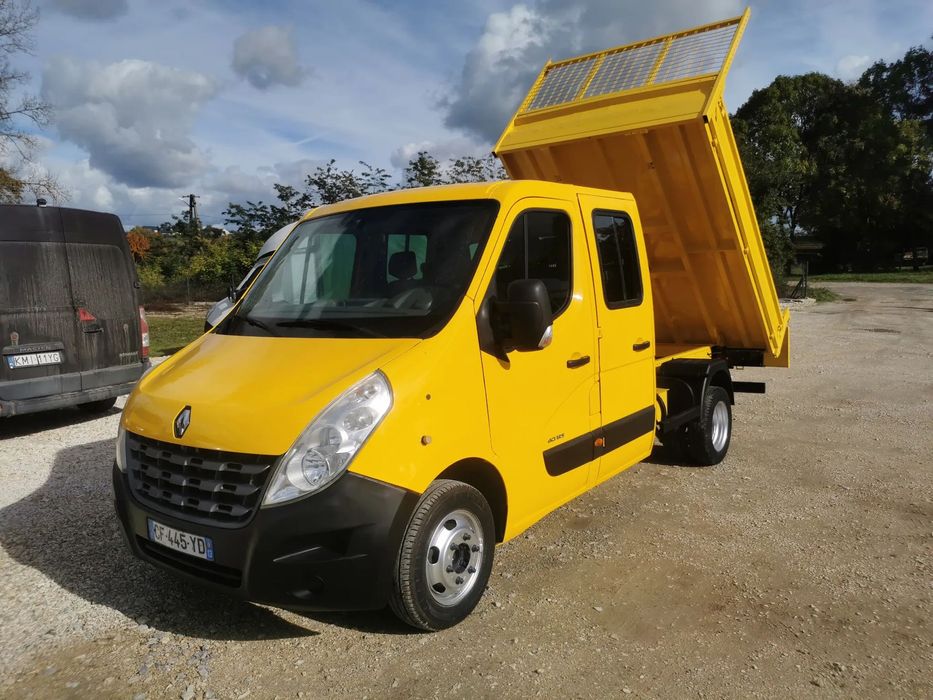 Renault Master 125dCi Brygadówka wywrotka Bliźniak kiper doka 7-osobowa Hak  Master 125dCi Brygadówka wywrotka Bliźniak kiper doka 7-osobowa Hak