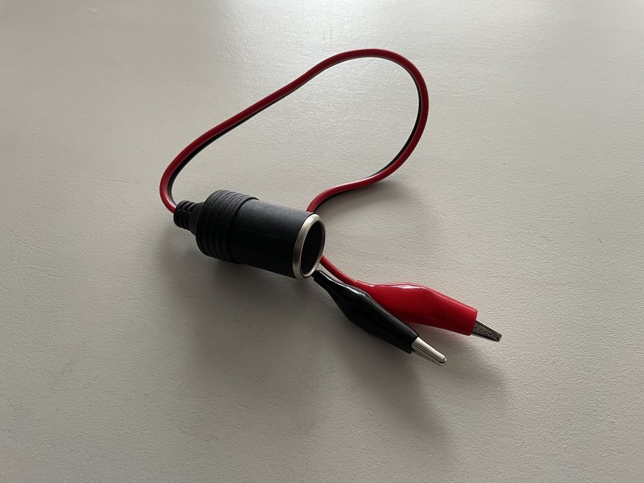 Переходник автомобильный на клешни 12в