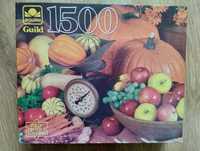 Puzzle Golden Guild 1500 - Harvest still life