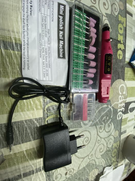 Maquina para utilizacao manicure e pedicure profissional
