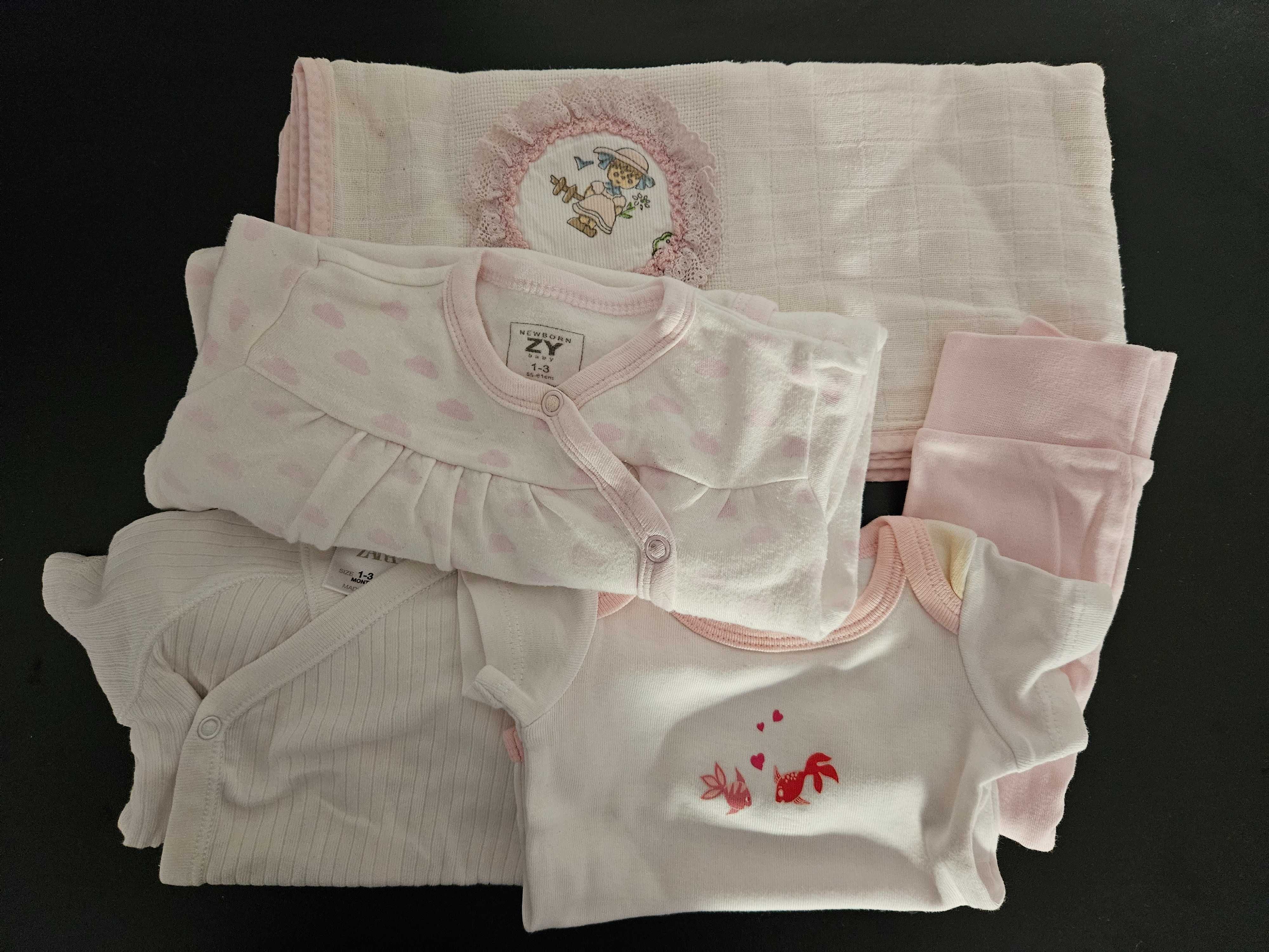 Kit roupa bebé 1 a 3 meses